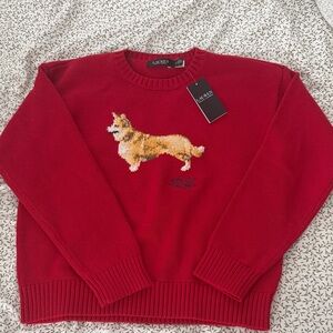 Ralph Lauren Corgi Sweater